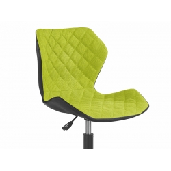 Fotel biurowy MATRIX czarno zielony krzesło HALMAR