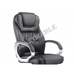 Fotel biurowy Q-031 czarny Q031 eco skóra SIGNAL