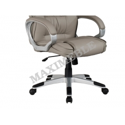 Fotel biurowy Q-031 szary Q031 eco skóra SIGNAL