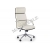 Fotel gabinetowy COSTA biało-czarny krzeslo biurowe HALMAR