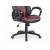 Fotel biurowy HONOR czarno czerwony gamingowy HALMAR
