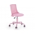 Fotel biurowy PURE różowy krzesło obrotowe HALMAR WYSYŁKA 24H