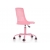 Fotel biurowy PURE różowy krzesło obrotowe HALMAR WYSYŁKA 24H