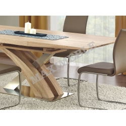 Stół rozkładany SANDOR dąb sonoma160-220x90 HALMAR