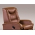 Fotel wypoczynkowy JEFF brązowy HALMAR