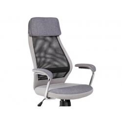 Fotel biurowy Q-336 szary tkanina Q336 TILT SIGNAL