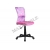 Krzesło obrotowe DINGO różowy fotel HALMAR WYSYŁKA 24H