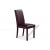 Krzesło drewniane NIKKO ciemno brązowe HALMAR