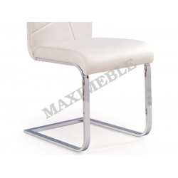 Krzesło metalowe K108 białe HALMAR