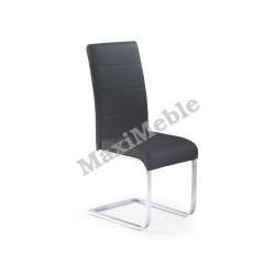 Krzesło metalowe K85 czarne HALMAR