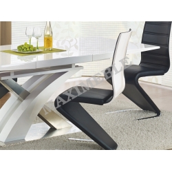 Stół rozkładany SANDOR biały 160-220x90