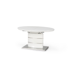Stół rozkładany ASPEN biały 140-160x90 HALMAR
