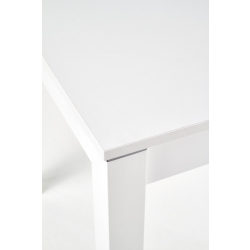 Stół drewniany MAURYCY 118-158 biały HALMAR
