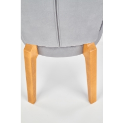 Krzesło drewniane ROIS dąb miodowy popiel HALMAR