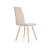 Krzesło K282 beżowe tkanina + drewno K -282 HAMAR