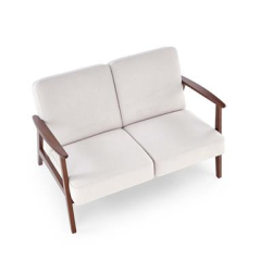 MILANO 2S sofa - jasny beżowy tap. Castel 04 (1p=1szt)-17697