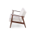 MILANO 2S sofa - jasny beżowy tap. Castel 04 (1p=1szt)-17690