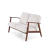 MILANO 2S sofa - jasny beżowy tap. Castel 04 (1p=1szt)-17691