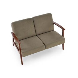 MILANO 2S sofa - oliwkowy tap. Castel 39 (1p=1szt)-17723
