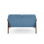 MILANO 2S sofa - niebieski tap. Castel 74 (1p=1szt)-17701