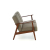 MILANO 2S sofa - oliwkowy tap. Castel 39 (1p=1szt)-17716