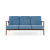 MILANO 3S sofa - niebieski tap. Castel 74 (1p=1szt)-17756