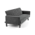 ARMANDO sofa popielaty (1p=1szt)-21992