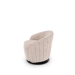 BASILIO fotel wypoczynkowy z funkcją obracania, cappuccino (1p=1szt)-22530