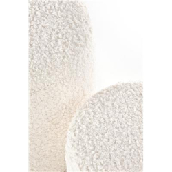 CANCUN zestaw 2 puf, kremowy / naturalny (1p=1kpl)-23305