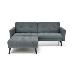 CORNELIUS sofa rozkładana z funkcją narożnika popiel (1p=1szt)-23910
