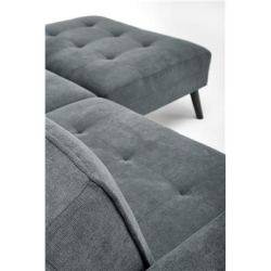 CORNELIUS sofa rozkładana z funkcją narożnika popiel (1p=1szt)-23918