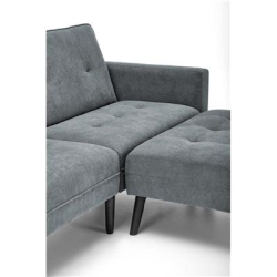 CORNELIUS sofa rozkładana z funkcją narożnika popiel (1p=1szt)-23919