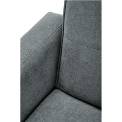 CORNELIUS sofa rozkładana z funkcją narożnika popiel (1p=1szt)-23920
