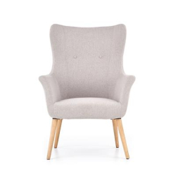 COTTO fotel wypoczynkowy jasny popiel-23984