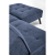 CORNELIUS sofa rozkładana z funkcją narożnika niebieska (1p=1szt)-23905