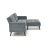 CORNELIUS sofa rozkładana z funkcją narożnika popiel (1p=1szt)-23914