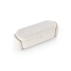 FICARIA ławka z funkcją pojemnika kremowy (1P=1SZT)-25387