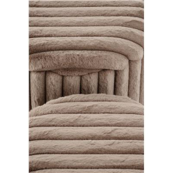 FIDO zestaw 2 puf, cappuccino / złoty (1p=1kpl)-25407
