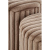FIDO zestaw 2 puf, cappuccino / złoty (1p=1kpl)-25409