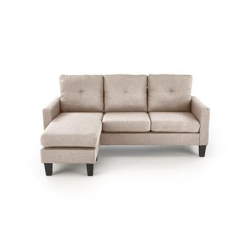GERSON sofa z podnóżkiem beżowy (1p=1szt)-26176