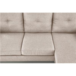 GERSON sofa z podnóżkiem beżowy (1p=1szt)-26181