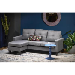 GERSON sofa z podnóżkiem popielaty (1p=1szt)-26187