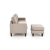 GERSON sofa z podnóżkiem beżowy (1p=1szt)-26174