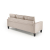 GERSON sofa z podnóżkiem beżowy (1p=1szt)-26179