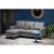 GERSON sofa z podnóżkiem popielaty (1p=1szt)-26187