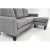 GERSON sofa z podnóżkiem popielaty (1p=1szt)-26191