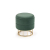 MINTY pufa ciemny zielony / złoty (1p=1szt)-34142
