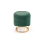 MINTY pufa ciemny zielony / złoty (1p=1szt)-34144