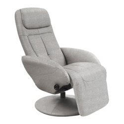 OPTIMA 2 recliner popielaty tkanina