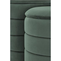 PACHO zestaw 2 puf, c.zielony (1p=1set)-34980
